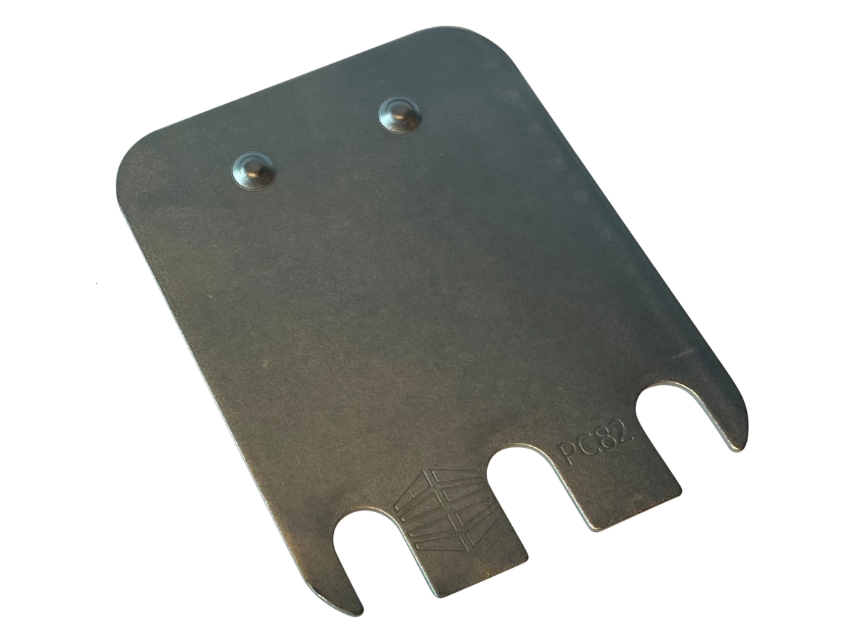 Nimar Vulplaat voet PC82 2mm E-Zink