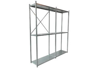 Nimar Rij Legbordstelling PC30 H=2000 B=1000 D=400 3x Niveau 90kg/niveau