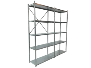 Nimar Rij Legbordstelling PC30 H=2000 B=1000 D=400 5x Niveau 90kg/niveau