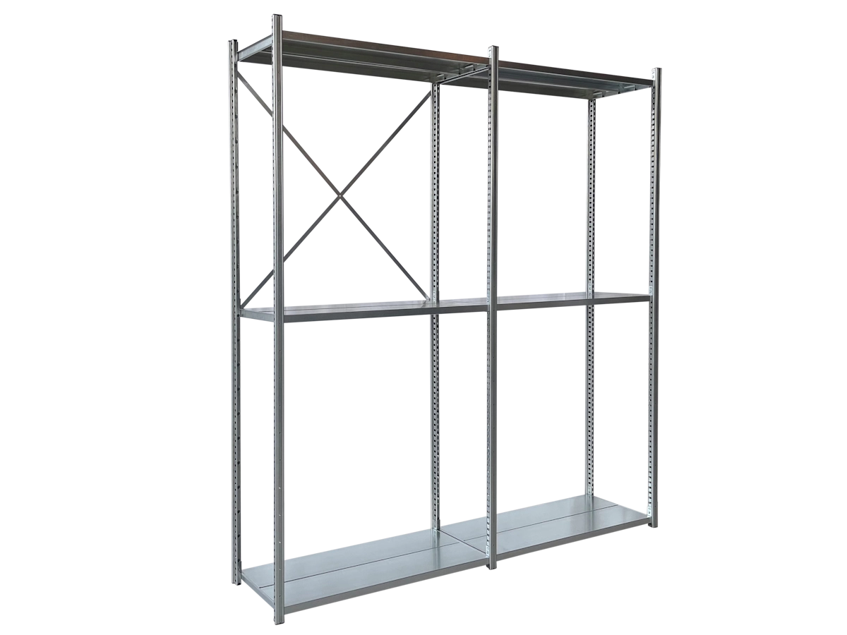 Nimar Rij Legbordstelling PC30 H=2000 B=1000 D=500 3x Niveau 190kg/niveau