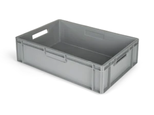 Euronorm Magazijnbak Gesloten 600x400x170 20kg Grijs