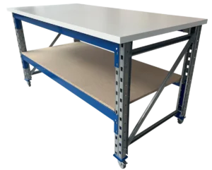 Nimar Werktafel PC82 Verrijdbaar H=953 B=2000 D=1000
