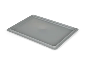 Euronorm Magazijnbak deksel 400x300x19 Grijs