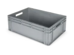 Euronorm Magazijnbak Gesloten 600x400x220 20kg Grijs