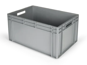Euronorm Magazijnbak Gesloten 600x400x320 20kg Grijs