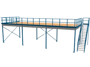 Nimar Entresolvloer H=3400 B=15000 D=5000 350kg/m2